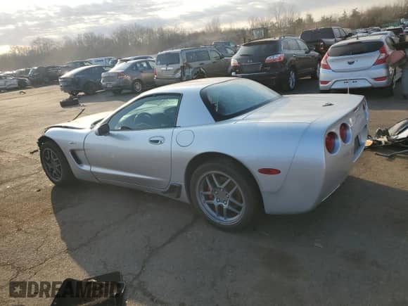 2001 Chevrolet Corvette Z06 with VIN 1G1YY12S615116719, listed as a Copart auction lot 48901065 with Not provided miles and Salvage title. Bid and sale history available at DreamBid. Image 2.