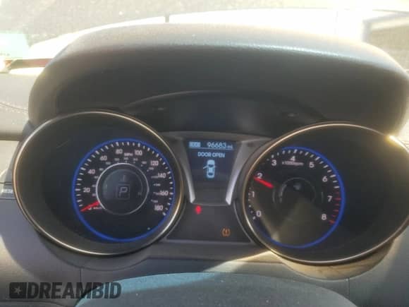 2013 Hyundai Genesis Coupe Track with VIN KMHHU6KJ4DU101052, listed as a Copart auction lot 70898765 with 96,683 mi miles and Salvage title. Bid and sale history available at DreamBid. Image 9.