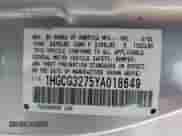 2000 Honda Accord EX with VIN 1HGCG3275YA018649, listed as a Copart auction lot 84037625 with 276,414 mi miles and Salvage title. Bid and sale history available at DreamBid. Image 12.
