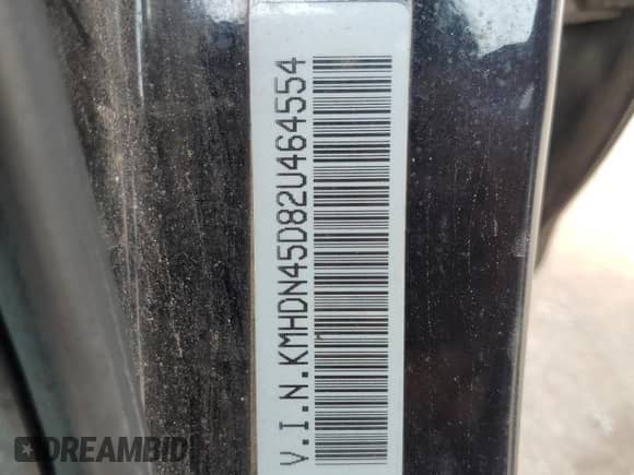 2002 Hyundai Elantra GLS с VIN KMHDN45D82U464554, выставлен на аукционе Copart как лот 59272805 с пробегом 226 313 миль миль и Списание • Salvage title. История ставок и продаж доступна на DreamBid. Изображение 13.