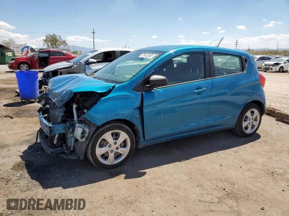 2020 Chevrolet Spark LS с VIN KL8CB6SA9LC458051, выставлен на аукционе Copart как лот 70443585 с пробегом 40 793 миль миль и Списание • Salvage title. История ставок и продаж доступна на DreamBid. Изображение 1.