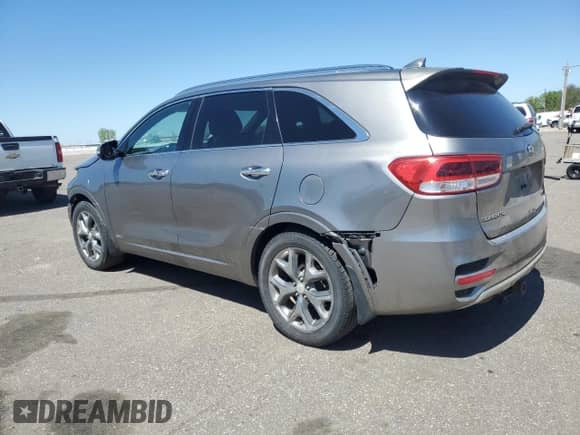 2016 Kia Sorento SXL с VIN 5XYPKDA12GG007771, выставлен на аукционе Copart как лот 56003395 с пробегом Не указан миль и Списание • Salvage title. История ставок и продаж доступна на DreamBid. Изображение 2.
