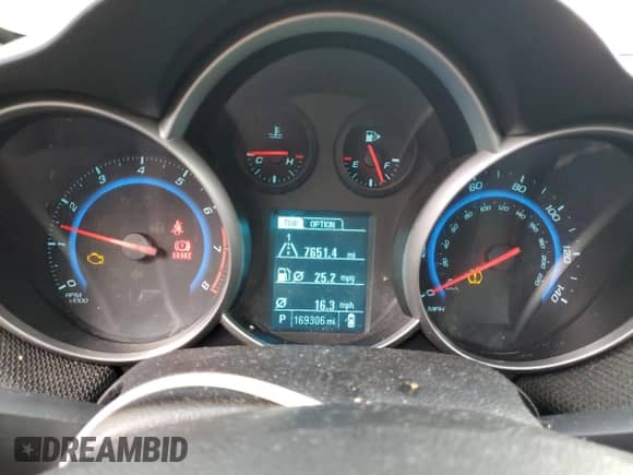 2015 Chevrolet Cruze LT с VIN 1G1PE5SB4F7208368, выставлен на аукционе Copart как лот 87042265 с пробегом 169 306 миль миль и Списание • Salvage title. История ставок и продаж доступна на DreamBid. Изображение 9.