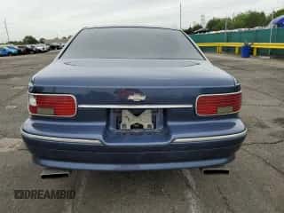 1996 Chevrolet Caprice 1SA Special Value z VIN 1G1BL52W3TR113223, wystawiony jako Copart lot #58950375 z przebiegiem Nie podano mil oraz Szkoda całkowita • Salvage title. Historia ofert i sprzedaży dostępna na DreamBid. Obrazek 6.