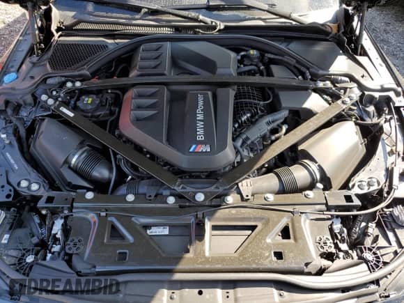 2022 BMW M3 с VIN WBS53AY0XNFL73101, выставлен на аукционе Copart как лот 80059904 с пробегом 12 889 миль миль и Списание • Salvage title. История ставок и продаж доступна на DreamBid. Изображение 11.