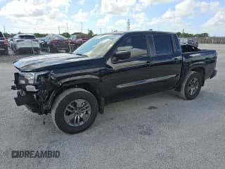 2025 Nissan Frontier SV with VIN 1N6ED1EJ6SN608495, listed as a Copart auction lot 61442215 with 4,427 mi miles and Clean title. Bid and sale history available at DreamBid. Image 1.