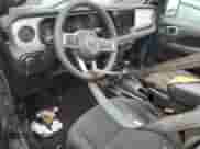 2025 Jeep Wrangler Sahara with VIN 1C4RJXP6XSW586133, listed as a Copart auction lot 69372395 with Not provided miles and Clean title. Bid and sale history available at DreamBid. Image 8.