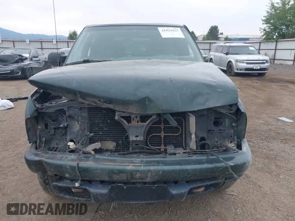 2002 Chevrolet Blazer LS z VIN 1GNDT13W22K228255, wystawiony jako IAAI lot #42923627 z przebiegiem 166 545 mil mil oraz . Historia ofert i sprzedaży dostępna na DreamBid. Obrazek 11.