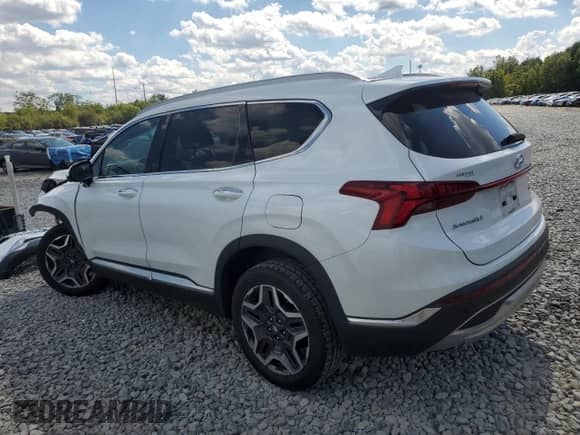 2021 Hyundai Santa Fe Limited с VIN 5NMS4DAL2MH340494, выставлен на аукционе Copart как лот 71176895 с пробегом 64 569 миль миль и Списание • Salvage title. История ставок и продаж доступна на DreamBid. Изображение 2.