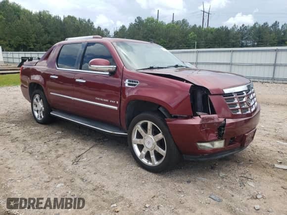 2008 Cadillac Escalade EXT with VIN 3GYFK62838G265085, listed as a Copart auction lot 56725275 with 214,913 mi miles and Clean title. Bid and sale history available at DreamBid. Image 4.