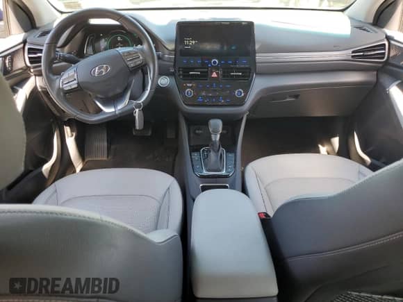 2022 Hyundai Ioniq Limited with VIN KMHCX5LD1NU268667, listed as a Copart auction lot 70755575 with 61,133 mi miles and Salvage title. Bid and sale history available at DreamBid. Image 8.