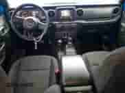 2021 Jeep Wrangler Unlimited Willys Sport with VIN 1C4HJXDG4MW786551, listed as a Copart auction lot 71394445 with 71,117 mi miles and Salvage title. Bid and sale history available at DreamBid. Image 8.