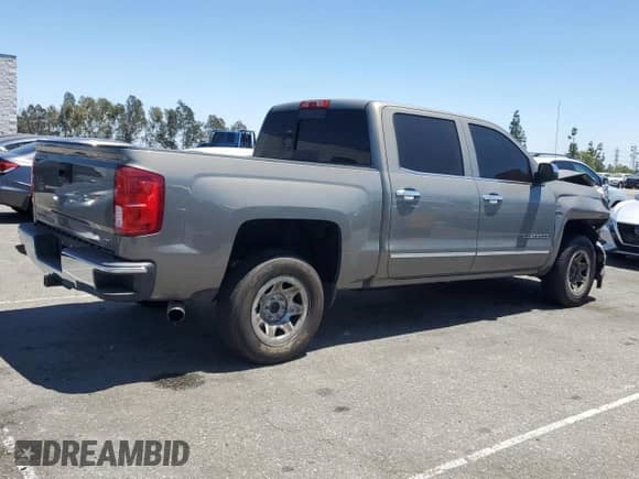 2017 Chevrolet Silverado 1500 LTZ with VIN 3GCPCSEC7HG211899, listed as a Copart auction lot 67068205 with 96,575 mi miles and Salvage title. Bid and sale history available at DreamBid. Image 3.