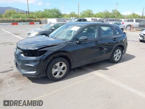 2025 Honda HR-V LX with VIN 3CZRZ1H3XSM728095, listed as a IAAI auction lot 42817468 with 4,116 mi miles and . Bid and sale history available at DreamBid. Image 18.