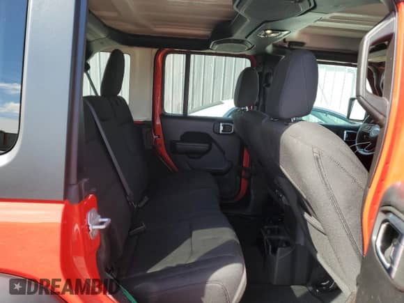 2022 Jeep Wrangler Unlimited Willys с VIN 1C4HJXDM4NW252778, выставлен на аукционе Copart как лот 72534664 с пробегом 20 014 миль миль и Списание • Salvage title. История ставок и продаж доступна на DreamBid. Изображение 10.