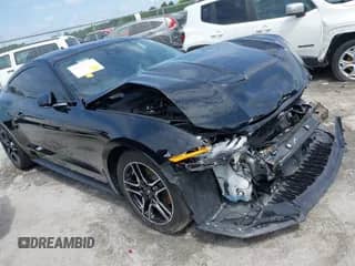 2023 Ford Mustang EcoBoost with VIN 1FA6P8TH8P5109735, listed as a IAAI auction lot 42209775 with 42,946 mi miles and . Bid and sale history available at DreamBid. Image 1.