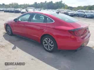 2020 Hyundai Sonata SEL z VIN 5NPEF4JA1LH025399, wystawiony jako IAAI lot #43205883 z przebiegiem 57 567 mil mil oraz . Historia ofert i sprzedaży dostępna na DreamBid. Obrazek 3.