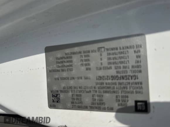 2016 Chevrolet Express Passenger LS with VIN 1GAZGNFG6G1212421, listed as a IAAI auction lot 42829307 with 268,858 mi miles and . Bid and sale history available at DreamBid. Image 5.