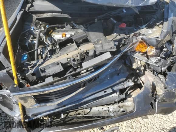 2009 Honda Accord LX with VIN 1HGCP263X9A021534, listed as a Copart auction lot 70824095 with 37,588 mi miles and Salvage title. Bid and sale history available at DreamBid. Image 11.