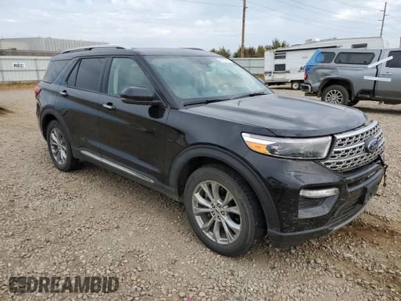 2021 Ford Explorer Limited z VIN 1FMSK8FH6MGA24231, wystawiony jako Copart lot #80537455 z przebiegiem 102 996 mil mil oraz Szkoda całkowita • Salvage title. Historia ofert i sprzedaży dostępna na DreamBid. Obrazek 4.