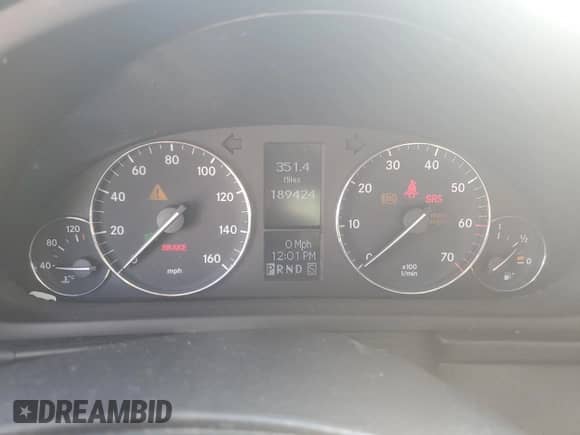 2005 Mercedes-Benz C 320 z VIN WDBRF84J25F709555, wystawiony jako Copart lot #81077305 z przebiegiem 189 424 mil mil oraz Szkoda całkowita • Salvage title. Historia ofert i sprzedaży dostępna na DreamBid. Obrazek 9.