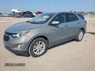 2018 Chevrolet Equinox LT z VIN 3GNAXJEV2JS645468, wystawiony jako Copart lot #69454395 z przebiegiem 99 114 mil mil oraz Szkoda całkowita • Salvage title. Historia ofert i sprzedaży dostępna na DreamBid. Obrazek 1.