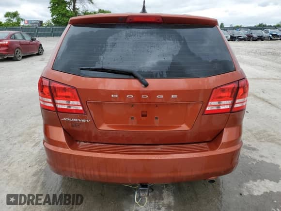 2014 Dodge Journey American Value with VIN 3C4PDCAB5ET278116, listed as a Copart auction lot 55439795 with 161,807 mi miles and Salvage title. Bid and sale history available at DreamBid. Image 6.