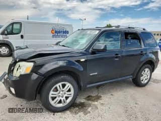 2008 Mercury Mariner Premier with VIN 4M2CU97108KJ12909, listed as a Copart auction lot 70864465 with 128,018 mi miles and Salvage title. Bid and sale history available at DreamBid. Image 1.