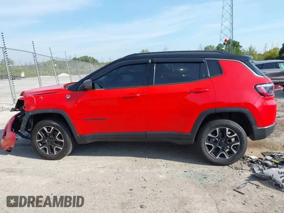 2021 Jeep Compass Trailhawk с VIN 3C4NJDDB5MT548056, выставлен на аукционе IAAI как лот 43213059 с пробегом 43 258 миль миль и . История ставок и продаж доступна на DreamBid. Изображение 14.