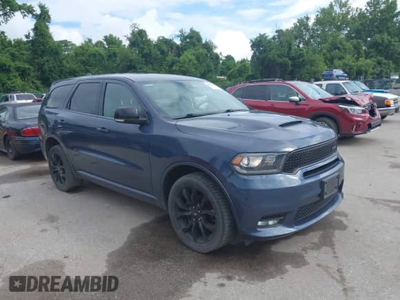 2019 Dodge Durango GT with VIN 1C4RDJDG3KC777475, listed as a IAAI auction lot 42651309 with 85,721 mi miles and . Bid and sale history available at DreamBid. Image 1.