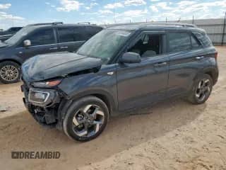 2024 Hyundai Venue SEL with VIN KMHRC8A33RU305922, listed as a Copart auction lot 82044545 with 40,009 mi miles and Salvage title. Bid and sale history available at DreamBid. Image 1.