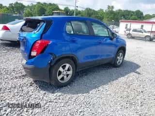 2016 Chevrolet Trax LS with VIN KL7CJNSB3GB760859, listed as a IAAI auction lot 42573596 with 93,626 mi miles and . Bid and sale history available at DreamBid. Image 4.