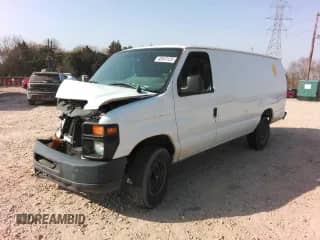 2013 Ford Econoline Cargo Commercial z VIN 1FTNS2EW7DDA58422, wystawiony jako Copart lot #48943125 z przebiegiem Nie podano mil oraz Szkoda całkowita • Salvage title. Historia ofert i sprzedaży dostępna na DreamBid. Obrazek 1.