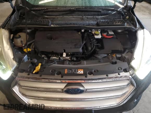 2017 Ford Escape Titanium with VIN 1FMCU0JD0HUE16388, listed as a Copart auction lot 86488065 with 120,964 mi miles and Clean title. Bid and sale history available at DreamBid. Image 12.