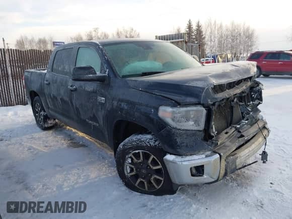 2021 Toyota Tundra SR5 with VIN 5TFDY5F16MX018619, listed as a IAAI auction lot 40810519 with Not provided miles and . Bid and sale history available at DreamBid. Image 1.