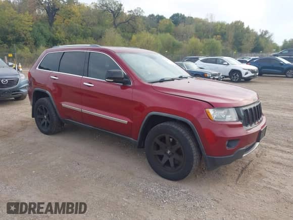 2012 Jeep Grand Cherokee Limited z VIN 1C4RJFBG1CC217321, wystawiony jako IAAI lot #43483579 z przebiegiem 178 840 mil mil oraz . Historia ofert i sprzedaży dostępna na DreamBid. Obrazek 1.