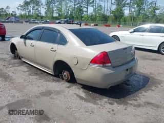 2012 Chevrolet Impala Police Police with VIN 2G1WD5E39C1161074, listed as a IAAI auction lot 41906834 with Not provided miles and . Bid and sale history available at DreamBid. Image 3.
