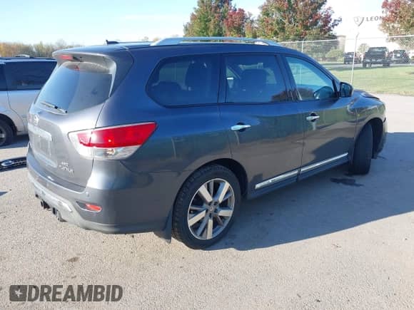 2014 Nissan Pathfinder SL с VIN 5N1AR2MM8EC659755, выставлен на аукционе IAAI как лот 43492626 с пробегом 161 677 миль миль и . История ставок и продаж доступна на DreamBid. Изображение 4.