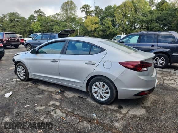 2019 Hyundai Elantra SE with VIN 5NPD74LF5KH492972, listed as a Copart auction lot 85299975 with 99,663 mi miles and Salvage title. Bid and sale history available at DreamBid. Image 2.