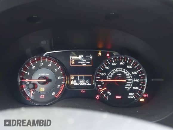 2019 Subaru WRX with VIN JF1VA1A61K9830650, listed as a IAAI auction lot 43570614 with 57,224 mi miles and . Bid and sale history available at DreamBid. Image 7.