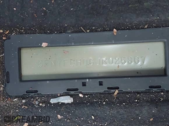 2018 Honda Pilot Elite z VIN 5FNYF6H06JB025867, wystawiony jako IAAI lot #43524597 z przebiegiem 94 479 mil mil oraz . Historia ofert i sprzedaży dostępna na DreamBid. Obrazek 17.