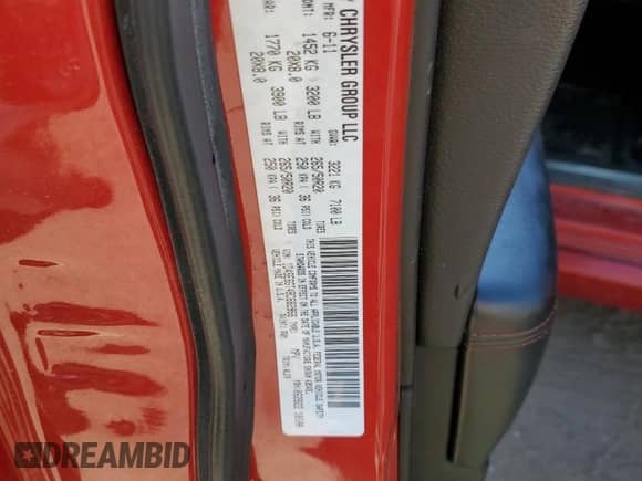 2011 Dodge Durango R/T with VIN 1D4SE6GT4BC682866, listed as a Copart auction lot 74378414 with 212,000 mi miles and Salvage title. Bid and sale history available at DreamBid. Image 13.