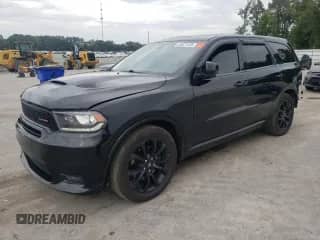 2019 Dodge Durango R/T z VIN 1C4SDJCT3KC663895, wystawiony jako Copart lot #84621435 z przebiegiem 100 733 mil mil oraz Szkoda całkowita • Salvage title. Historia ofert i sprzedaży dostępna na DreamBid. Obrazek 1.