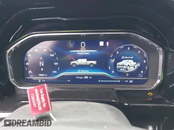 2023 Chevrolet Silverado 1500 LTZ with VIN 1GCUDGED7PZ175832, listed as a IAAI auction lot 42429301 with 13,891 mi miles and . Bid and sale history available at DreamBid. Image 7.