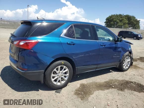 2020 Chevrolet Equinox LT с VIN 2GNAXUEV2L6218102, выставлен на аукционе Copart как лот 70937025 с пробегом 72 334 миль миль и Списание • Salvage title. История ставок и продаж доступна на DreamBid. Изображение 3.