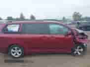 2017 Toyota Sienna LE with VIN 5TDKZ3DC8HS776289, listed as a IAAI auction lot 43234971 with 133,600 mi miles and . Bid and sale history available at DreamBid. Image 13.