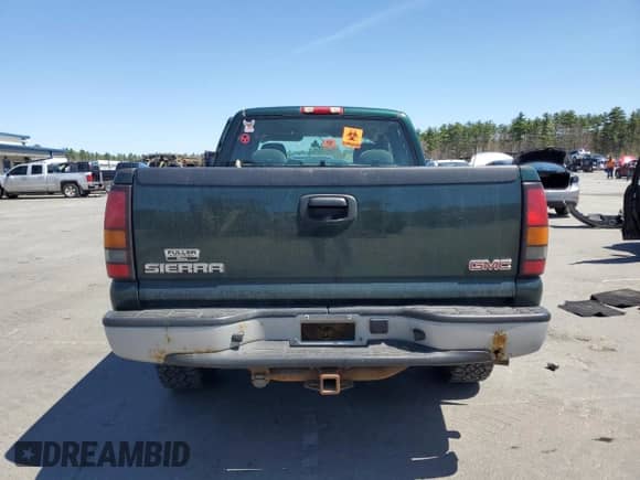 2007 GMC Sierra 1500 Work Truck with VIN 2GTEK19V371138747, listed as a Copart auction lot 55283065 with Not provided miles and Salvage title. Bid and sale history available at DreamBid. Image 6.