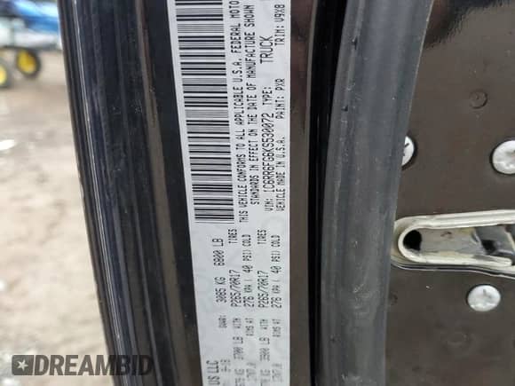 2019 Ram 1500 Tradesman with VIN 1C6RR6FG6KS530072, listed as a Copart auction lot 70222335 with Not provided miles and Salvage title. Bid and sale history available at DreamBid. Image 12.