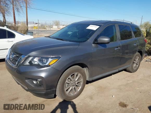 2015 Nissan Pathfinder S with VIN 5N1AR2MM3FC637499, listed as a IAAI auction lot 41627407 with 184,127 mi miles and . Bid and sale history available at DreamBid. Image 17.