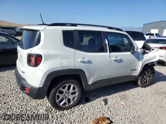 2018 Jeep Renegade Latitude с VIN ZACCJBBB7JPH56778, выставлен на аукционе Copart как лот 57781945 с пробегом 109 440 миль миль и Списание • Salvage title. История ставок и продаж доступна на DreamBid. Изображение 3.